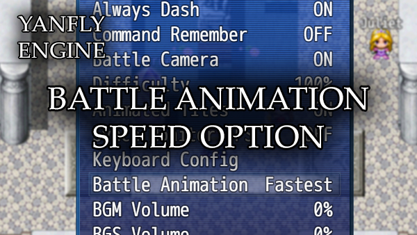 YEP.163 - Battle Animation Speed Option