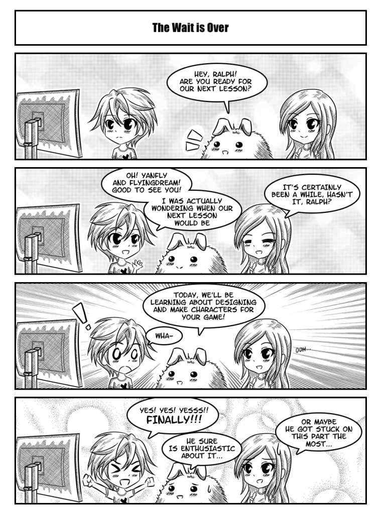 Comic – Let’s Make a Character – yanfly.moe